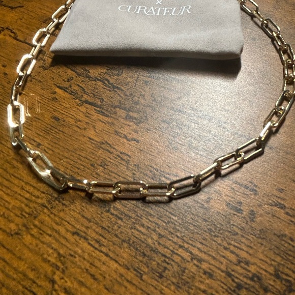 NEW MSRP $200 Loren Stewart X Curateur Double Wrap Chain Link Toggle Bracelet - Picture 8 of 11